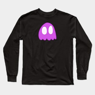 Pink Ghost Long Sleeve T-Shirt